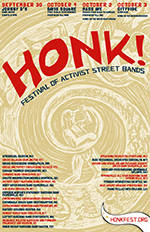 HONK! Festival Flyer 2011