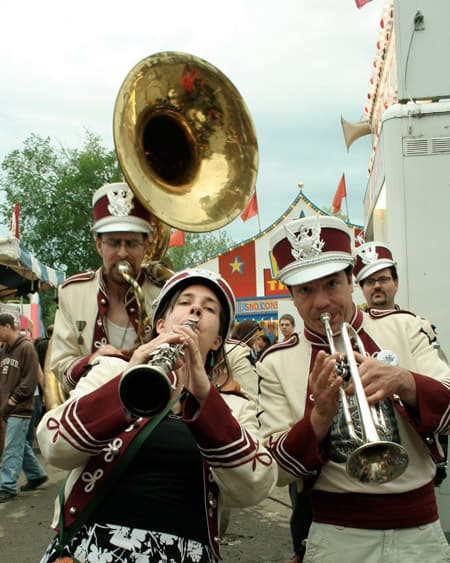 The Springville All Star Marching Band